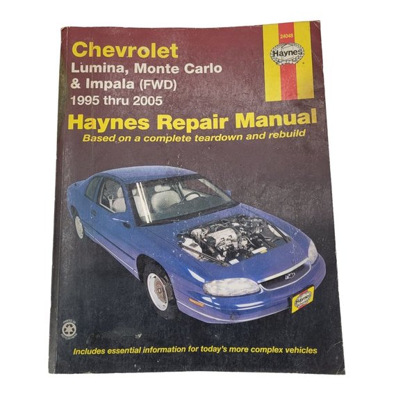 Chevrolet Lumina, Monte Carlo & Impala FWD 1995-2005 - Picture 1 of 6